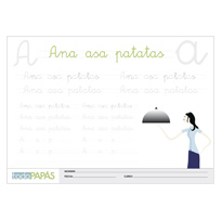 Plantillas escritura oraciones a