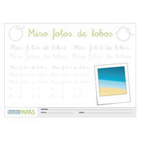 Plantillas escritura oraciones o