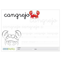 Plantillas escritura palabras c