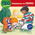 Teo adhesivos 4. Adoptamos un perro