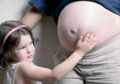 Niña y mamá
