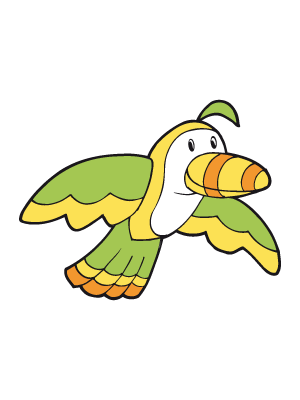 Colorea dibujos de animales - Loro truhan
