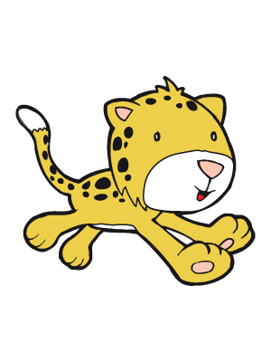 Colorea dibujos de animales - Tigre tom