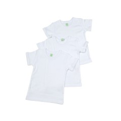 Set de 3 Camisetas Blancas de Prénatal