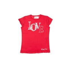 Camiseta Roja Love de Prénatal