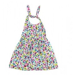 Vestido con espalda al aire multicolor de MissMia