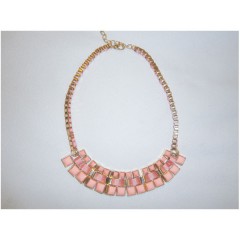 Collar Paul En Rosa Palo de Ana Galve