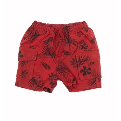 Bermuda Playera Rojo-negra de Prénatal