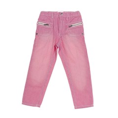 Pantalón Rosa A Rayas de Prénatal