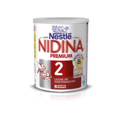Leche de Continuación Nidina 2 Premium (+ 6 Meses) de Nestlé