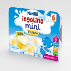 Postres Iogolino Mini Plátano de Nestlé