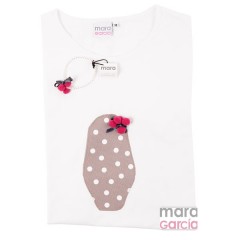 Camiseta Matrioska Gris para Mamá de Mara García