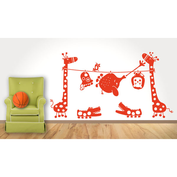 Vinilos pared jirafas - Imagui