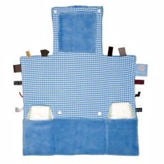 Cambiador Ultrasuave Snooze Baby  Easy Changing Azul