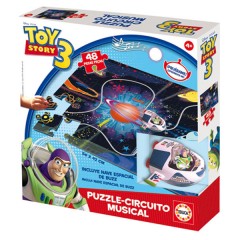 PUZZLE CIRCUITO MUSICAL TOY STORY 3 de Educa Borrás
