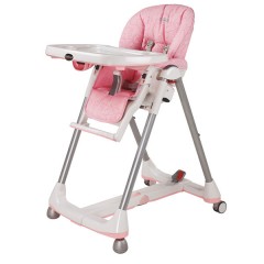 TRONA PRIMA PAPPA DINER  PEG PEREGO SAVANA ROSA