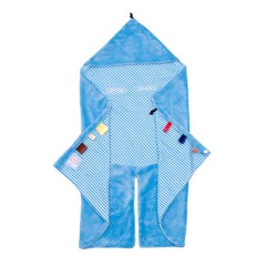 Arrullo Ultrasuave Snooze Baby Tredy Wrapping Azul