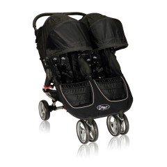 Silla Gemelar Baby Jogger City Mini Negro/gris