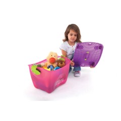 Caja Correpasillos Trunki  Toy Box Rosa