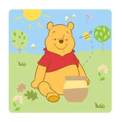 Tapasol Electroestático Winnie The Pooh Sencillo