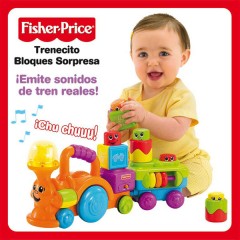Trenecito Bloques Sorpresa Fisher Price