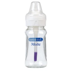Biberón Bebédue Medic Vidrio 260 Ml      
