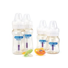 Set Biberones Bebédue Medic Newborn