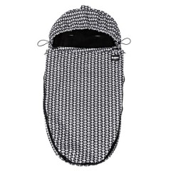 Saco Invierno Universal Buppa Brand Softshell Black N White
