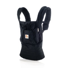 Mochila Porta Bebé Orgánico Negro de Ergobaby