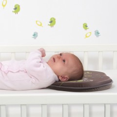 Protector de Cabeza Ergonómico Lovenest Chocolate en Tejido Ventilado