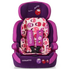Silla de Auto Grupo 1,2,3 Zoomi Hello Dolly de Cosatto   