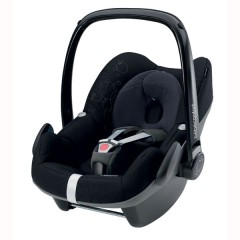 Silla de Coche Grupo 0+ Pebble total black de Bébé Confort   