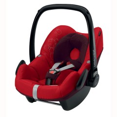 Silla de Coche Grupo 0+ Pebble Intense Red de Bébé Confort  