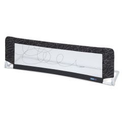 Barrera de cama Moon Looping Black de Bebé Due