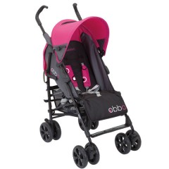 Silla de Paseo Obbo Fucsia + Autosilla Go de Bebé Due