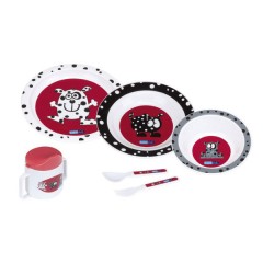 Set Vajilla Para Microondas Dalmata de Bebé Due