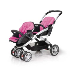 silla de paseo s-twinner coral de casualplay