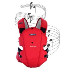 Mochila Portabebé X-music Bebemon Rojo