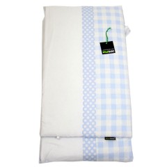 Protector Cama 70 Cm Prince And Princess Azul de Kiwisac