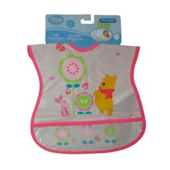 Babero Vinilo Winnie The Pooh Rosa de The First Years