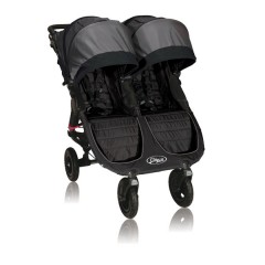 Silla Gemelar City Mini Gt Gris/negro de Baby Jogger