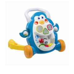 Andador Primeros Pasos Musicales Pingüino de Chicco