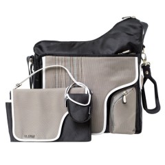 Bolso Cambiador System 180 Carbón de Asalvo