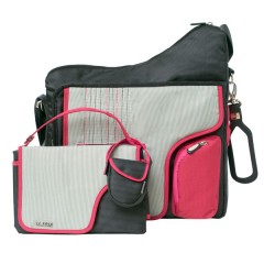 Bolso Cambiador System 180 Rosa de Asalvo