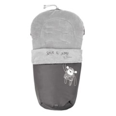 Saco Split & Jump Grey de Bebédue