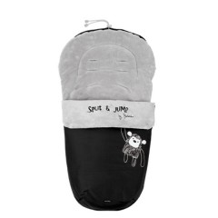 Saco Split & Jump Black de Bebédue