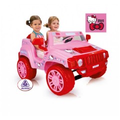 Coche Two Evasion Hello Kitty 12V de Injusa
