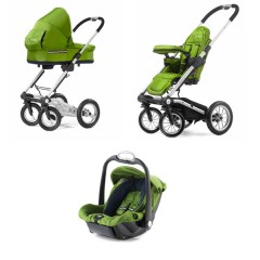 Trio 4 Rider Light Team Green de Mutsy