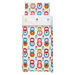 Funda nórdica y funda de almohada (120 x 60 cm) babiuska de asalvo