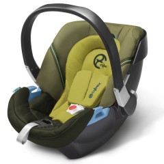 Silla de Auto Grupo 0+ Aton 2 Graffiti Green de Cybex